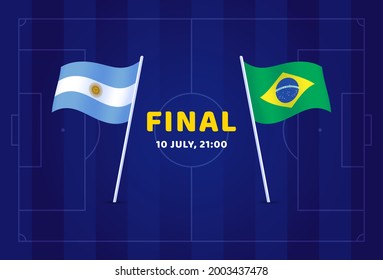 campeonato de fútbol 2021 argentina vs brasil 