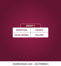 Fase F del partido de fútbol Argentina vs México, Arabia Saudita vs Polonia