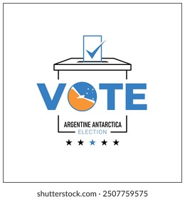 Argentine Antarctica voting, going to vote, voting, hand leaving vote, positive vote, negative vote, hand leaving paper in ballot box, elections, election of ruler.