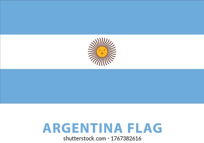 Argentinisch/Argentinisch Vektorgrafik