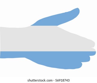 Argentinian handshake