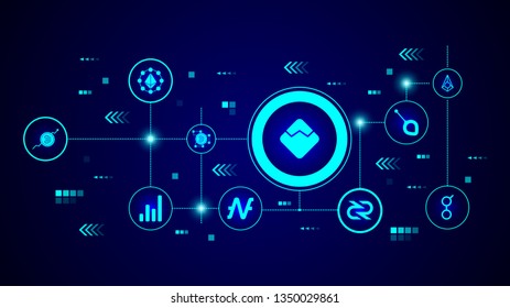 argentum coin icon. From crypto set