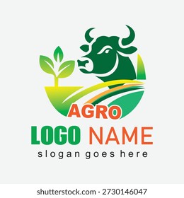 Argo Farm Logo Design Template