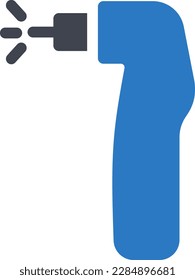 ilustración de argon Vector en un fondo transparente. Símbolos de calidad superior. Iconos vectoriales de glifos para diseño de conceptos y gráficos. 
