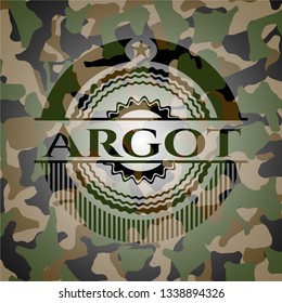 Argot camouflaged emblem