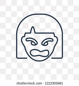 Arguing vector outline icon isolated on transparent background, high quality linear Arguing transparency concept can be used web and mobile