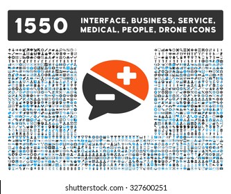 Arguments and other web interface, business tools, people poses, medical service vector icons. Style is flat symbols, bicolored, rounded angles, white background.
