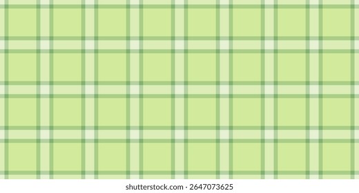 Tecido de fundo de verificação de Argyle, tecido de tartan sem costura kilt. Padrão de vetor de textura de Natal xadrez na paleta de cores claras e verdes.