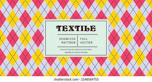 Argyle Fabric Pattern Textile Texture Geometric