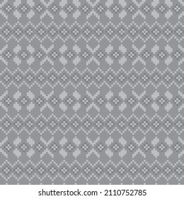 Argyle fair isle seamless pattern design for knitwear, fashion textile, graphics