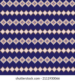 Argyle fair isle seamless pattern design for knitwear, fashion textile, graphics