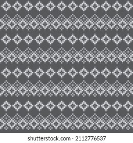 Argyle fair isle seamless pattern design for knitwear, fashion textile, graphics
