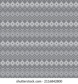 Argyle fair isle seamless pattern design for knitwear, fashion textile, graphics