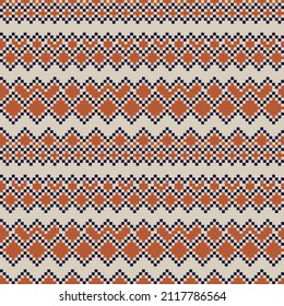 Argyle fair isle seamless pattern design for knitwear, fashion textile, graphics