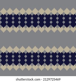 Argyle fair isle seamless pattern design for knitwear, fashion textile, graphics