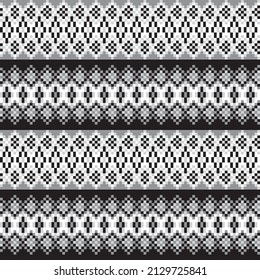 Argyle fair isle seamless pattern design for knitwear, fashion textile, graphics