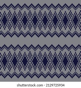 Argyle fair isle seamless pattern design for knitwear, fashion textile, graphics