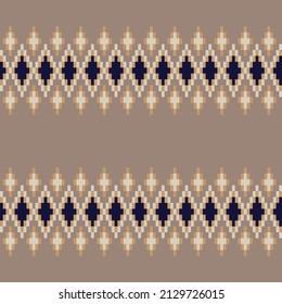 Argyle fair isle seamless pattern design for knitwear, fashion textile, graphics
