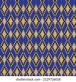 Argyle fair isle seamless pattern design for knitwear, fashion textile, graphics