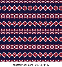 Argyle fair isle seamless pattern design for knitwear, fashion textile, graphics