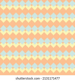Argyle fair isle seamless pattern design for knitwear, fashion textile, graphics