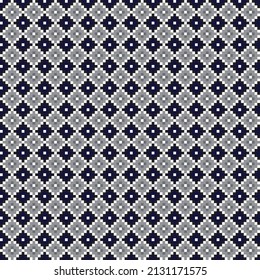 Argyle fair isle seamless pattern design for knitwear, fashion textile, graphics