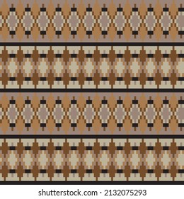 Argyle fair isle seamless pattern design for knitwear, fashion textile, graphics