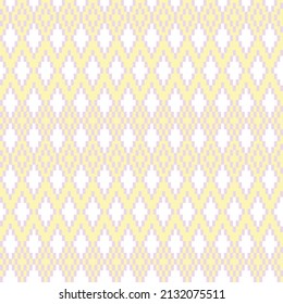 Argyle fair isle seamless pattern design for knitwear, fashion textile, graphics