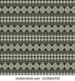 Argyle fair isle seamless pattern design for knitwear, fashion textile, graphics