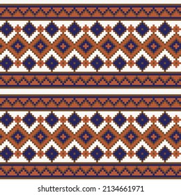 Argyle fair isle seamless pattern design for knitwear, fashion textile, graphics