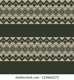 Argyle fair isle seamless pattern design for knitwear, fashion textile, graphics