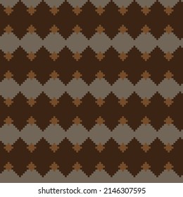Argyle fair isle seamless pattern design for knitwear, fashion textile, graphics