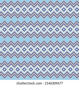 Argyle fair isle seamless pattern design for knitwear, fashion textile, graphics