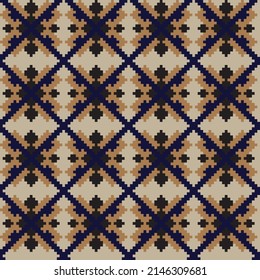 Argyle fair isle seamless pattern design for knitwear, fashion textile, graphics