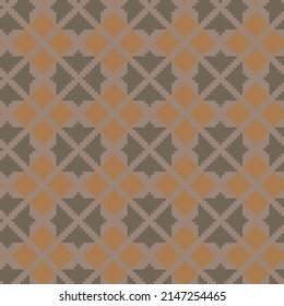 Argyle fair isle seamless pattern design for knitwear, fashion textile, graphics