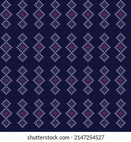 Argyle fair isle seamless pattern design for knitwear, fashion textile, graphics