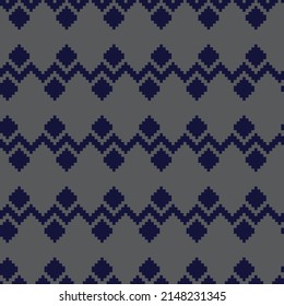 Argyle fair isle seamless pattern design for knitwear, fashion textile, graphics