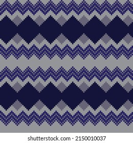 Argyle fair isle seamless pattern design for knitwear, fashion textile, graphics