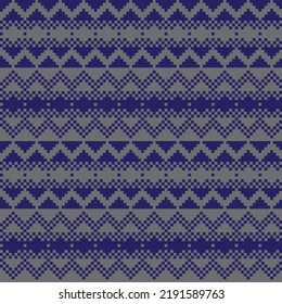Argyle fair isle seamless pattern design for knitwear, fashion textile, graphics