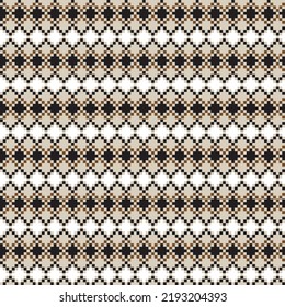 Argyle fair isle seamless pattern design for knitwear, fashion textile, graphics