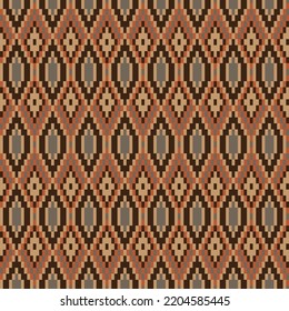 Argyle fair isle seamless pattern design for knitwear, fashion textile, graphics