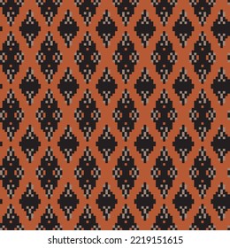 Argyle fair isle seamless pattern design for knitwear, fashion textile, graphics
