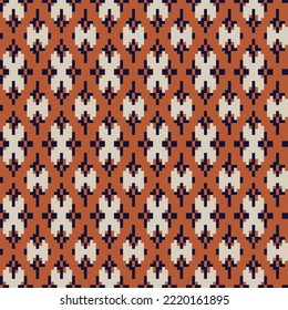 Argyle fair isle seamless pattern design for knitwear, fashion textile, graphics