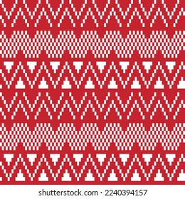 Argyle fair isle seamless pattern design for knitwear, fashion textile, graphics