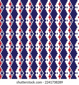 Argyle fair isle seamless pattern design for knitwear, fashion textile, graphics