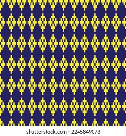 Argyle fair isle seamless pattern design for knitwear, fashion textile, graphics