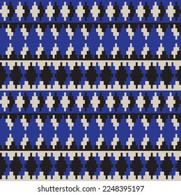 Argyle fair isle seamless pattern design for knitwear, fashion textile, graphics