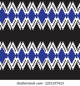 Argyle fair isle seamless pattern design for knitwear, fashion textile, graphics