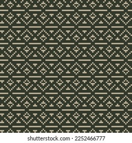 Argyle fair isle seamless pattern design for knitwear, fashion textile, graphics