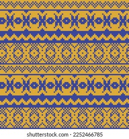 Argyle fair isle nahtloses Musterdesign für Strickwaren, Modetextilien, Grafiken